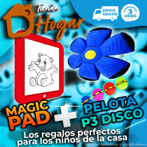 Tablero Dibujo + Pelota Flexible