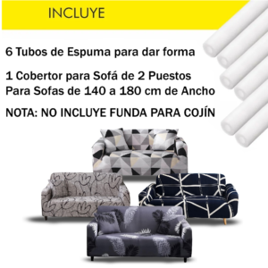 Forro Sofa Funda de 1, 2 y 3 Puestos