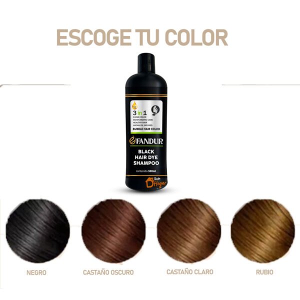 2 Shampoo Cubre Canas Fandur 3 En 1 - Image 4