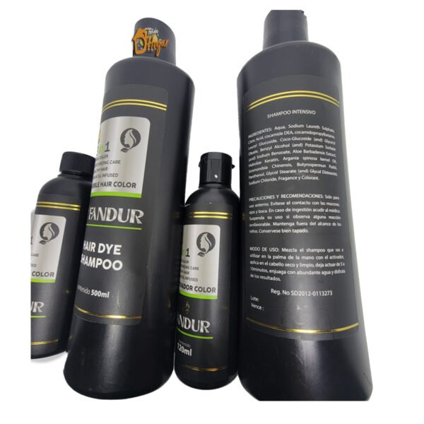 2 Shampoo Cubre Canas Fandur 3 En 1 - Image 3