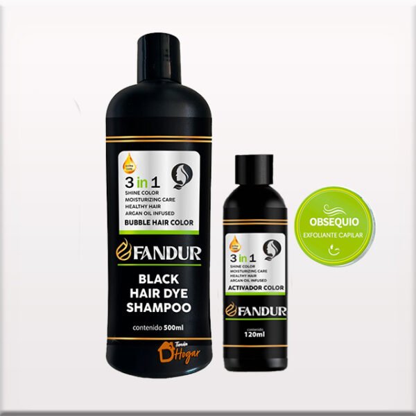 SHAMPOO FANDUR + ACTIVADOR + OBSEQUIO - CON EXTRACTOS HERBALES