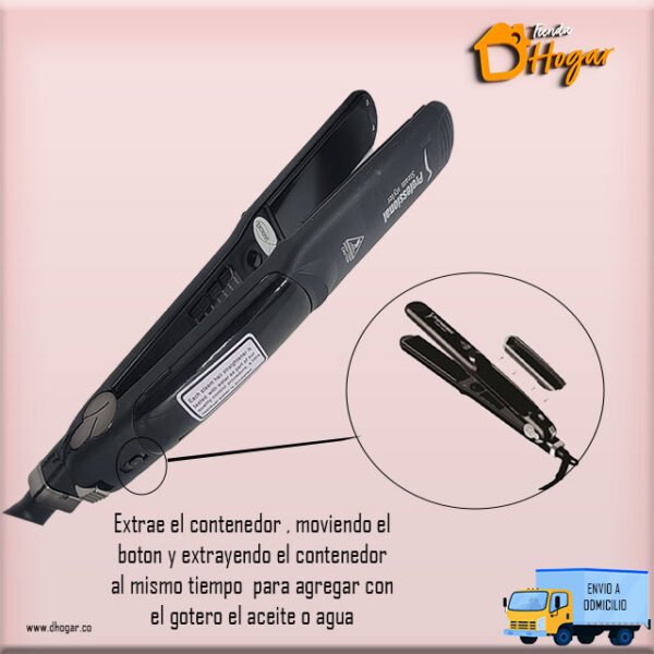 Plancha Cabello Vapor Profesional - Image 6