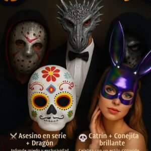 Asesino en Serie + Dragón y Catrín + Conejita Brillante