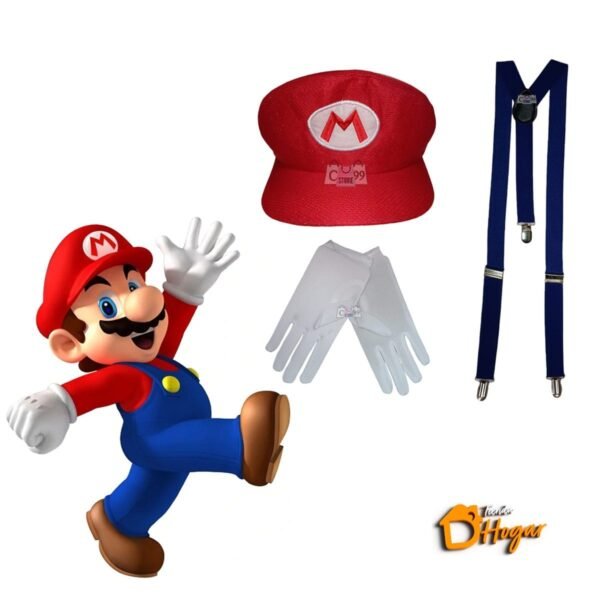 Disfraces niños, Super Mario, Pirata y bate pua - Image 4